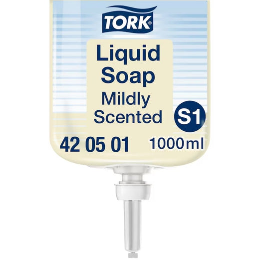 Tork Extra Mild Liquid Soap Refill  1L Cartridge