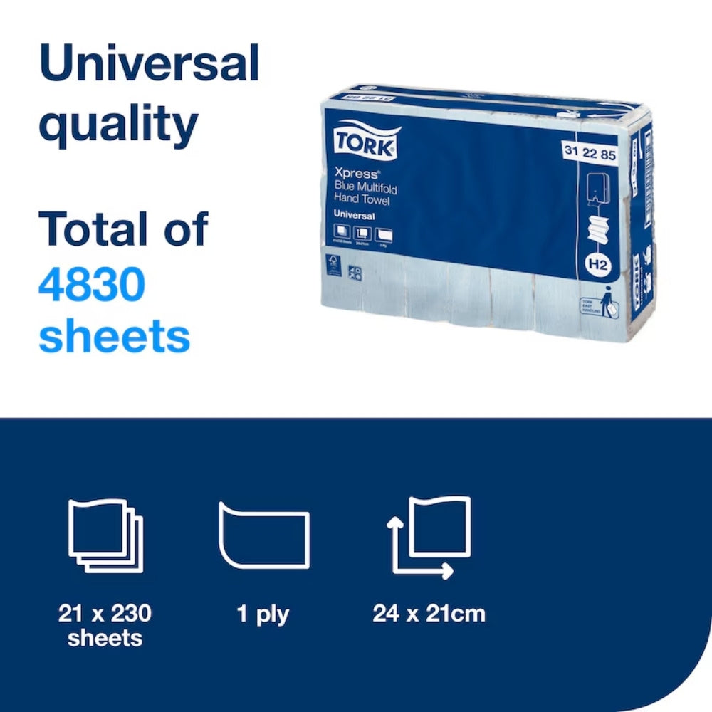 Tork Multifold Hand Towels – Premium 2-Ply