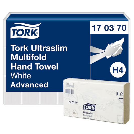 Tork Ultraslim Multifold Hand Towel – Premium 1-Ply Paper Towels