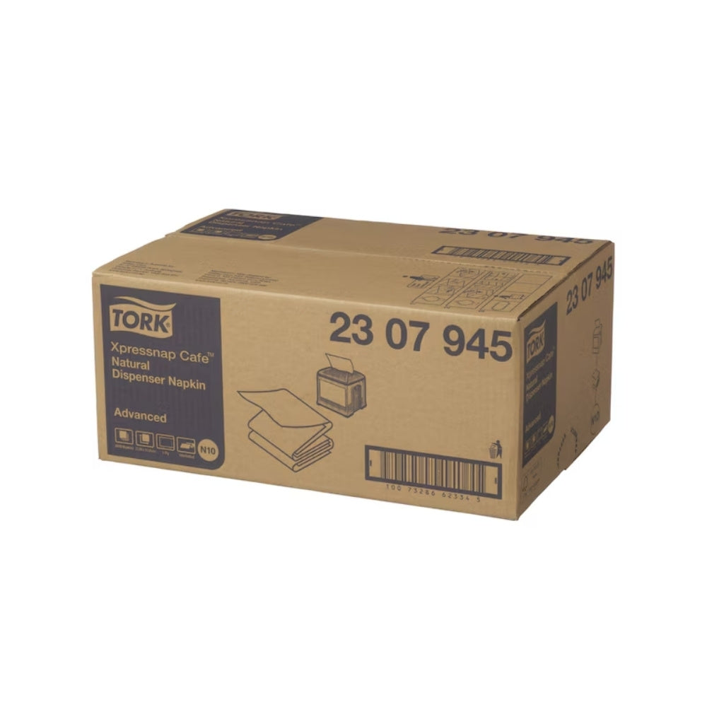 Tork Xpressnap Cafe® Natural Dispenser Napkin – Interfold Eco Table Napkins