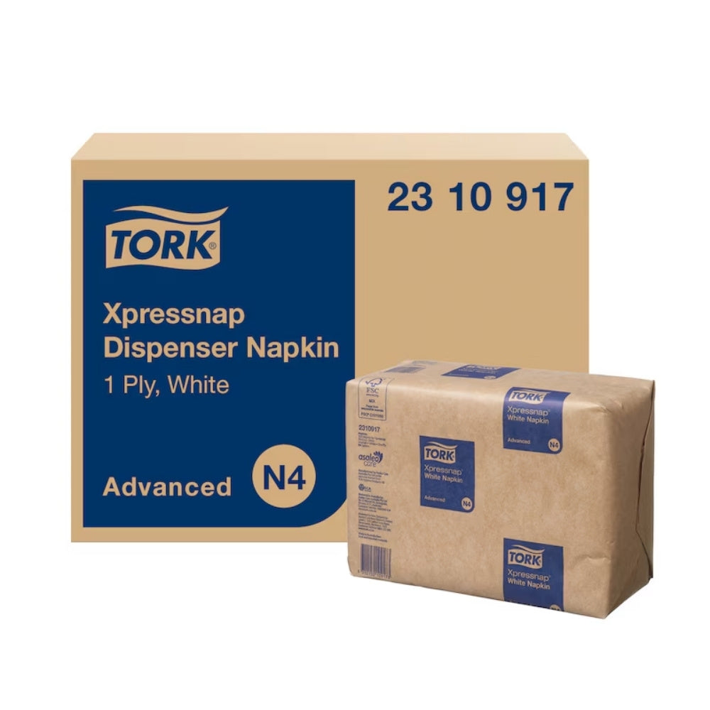 Tork Xpressnap White Dispenser Napkin – Interfold Table Napkins
