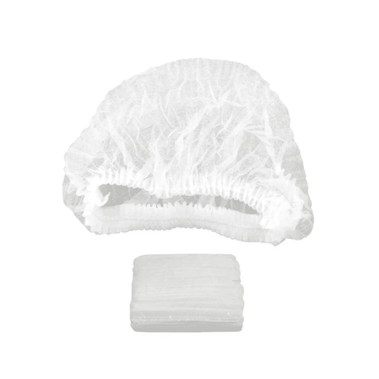 F8 Disposable Non-Woven Bouffant Cap – Lightweight & Hygienic Head Cover