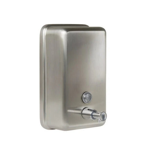 Stainless Steel Soap Dispenser  1200mL Bulk-Fill  Wall Mounted