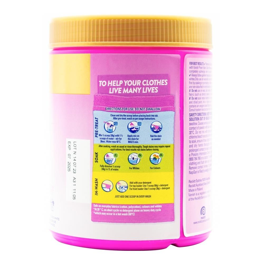 Vanish Oxi Action – Multi-Power Stain Remover & Whitener