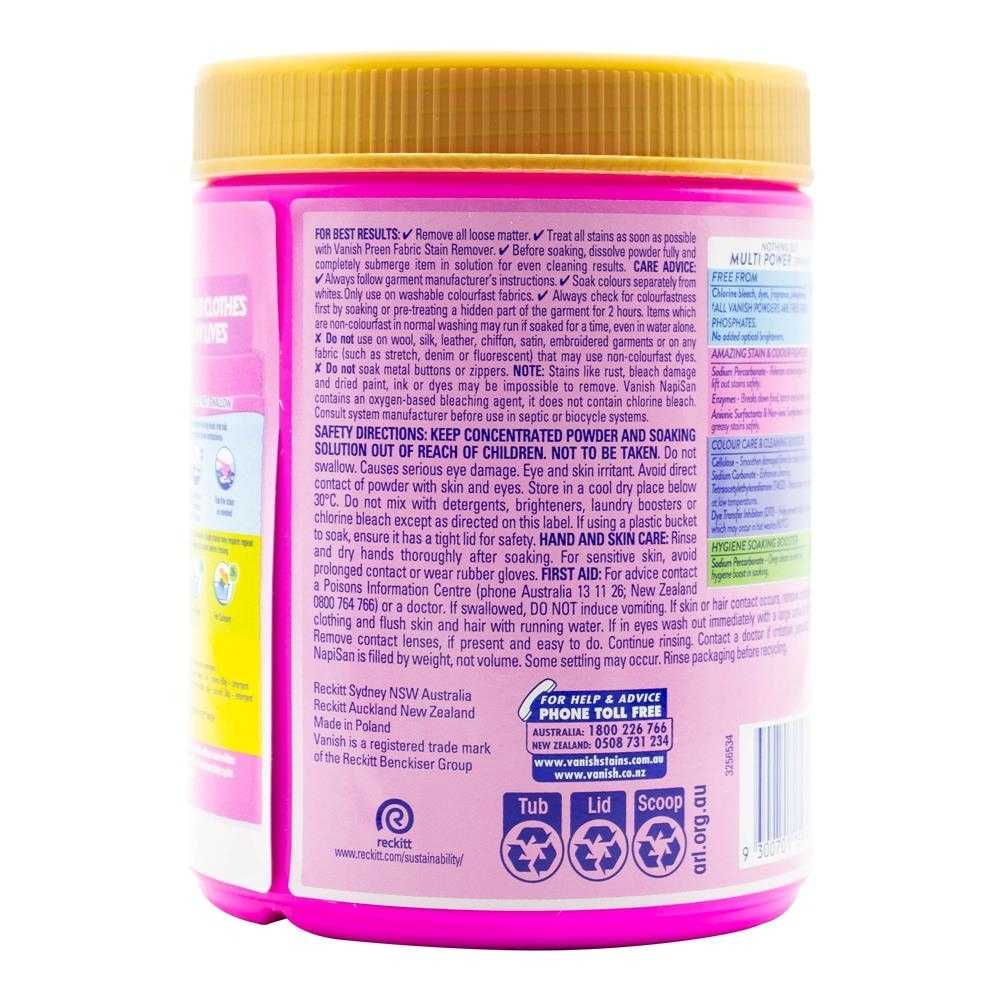 Vanish Oxi Action – Multi-Power Stain Remover & Whitener