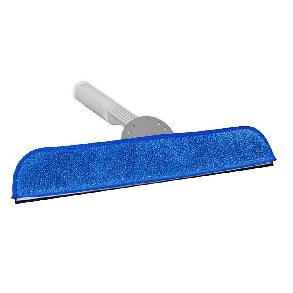 Wagtail High Flyer Squeegee – Pivoting Microfibre Scrubber & Squeegee Combo