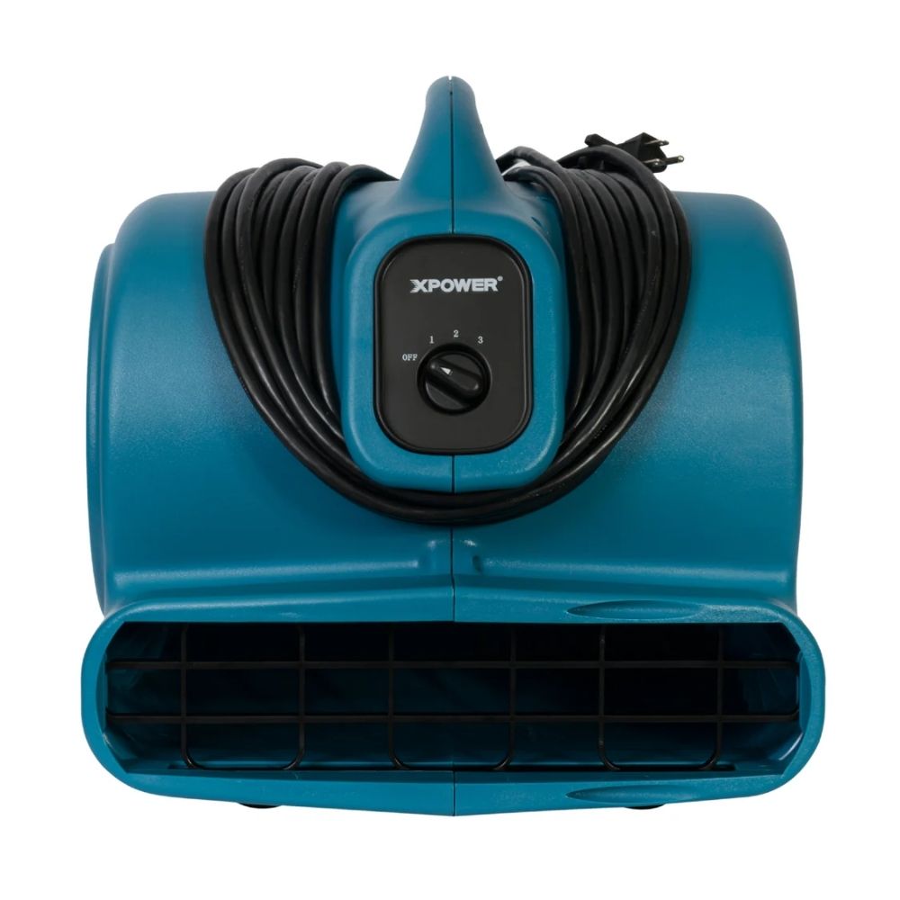 XPOWER Professional Air Mover – 3/4 HP High-Flow Dryer