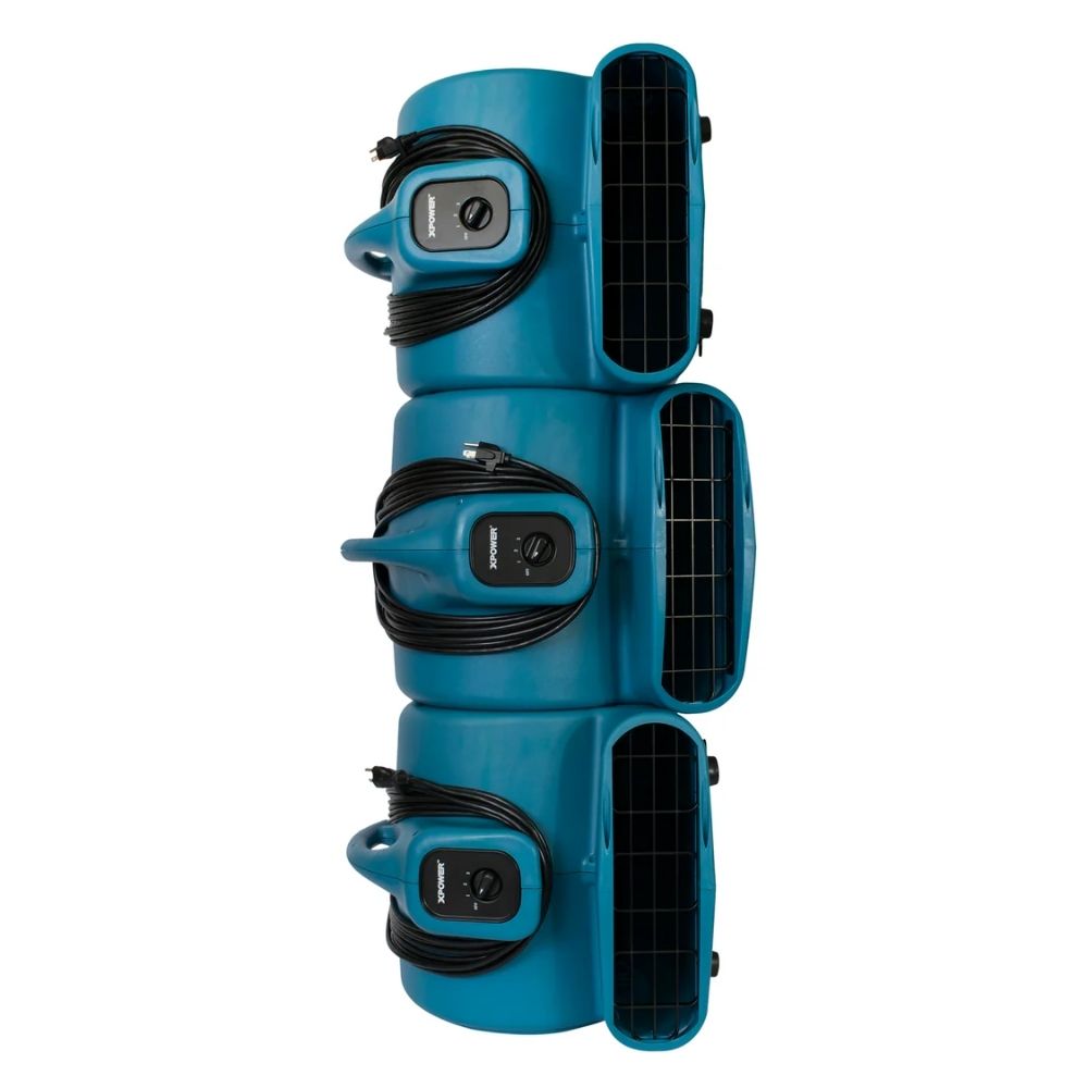 XPOWER  Multi-Purpose Air Mover – High-Performance 3-Speed Floor Dryer