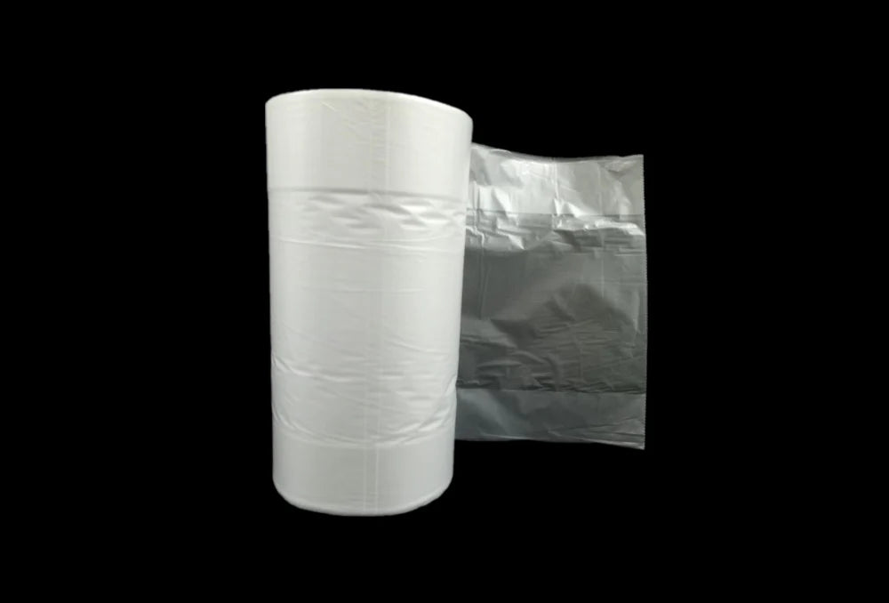 Heavy Duty Plastic Produce Roll Bags with Gusset (6 Rolls per Carton)