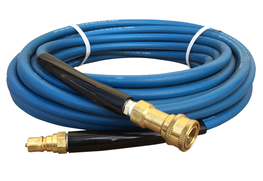 Carpet Cleaning Solution Hose 1/4 3000PSI with Quick Couplings