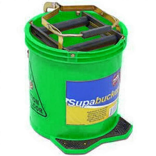 NAB Mop Bucket 16L Green With Heavy Duty Plastic Body