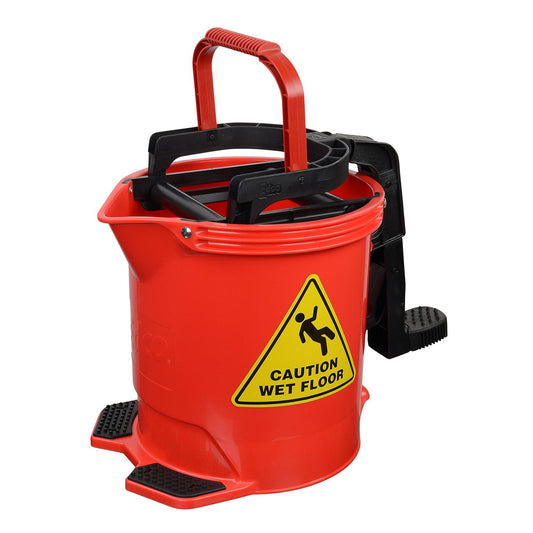 EDCO Enduro Nylon Wringer Bucket Red MKII